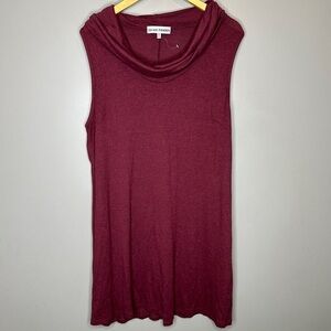 Almost famous sleeveless cowl neck sweater dress